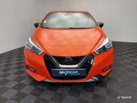 Occasion Nissan Micra Tekna 90 ch (66 kW) 2017 Orange Citadine