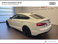Occasion Audi S5 Sportback Sport 341 ch (250 kW) 2022 Blanc ibis Citadine