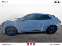 Occasion Audi Q8 S-Line 286 ch (210 kW) 2019 Blanc carrare SUV