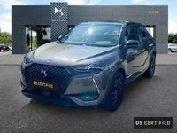 Occasion DS Automobiles DS3 Crossback Performance Line Plus 2021 Gris platinium  toit noir perla nera SUV