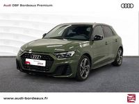 Occasion Audi A1 Sportback S-line plus 116 ch (85 kW) 2025 Vert district métallisé noir mythe métallisé Citadine