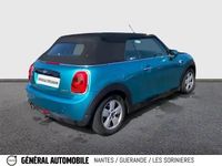 Occasion Mini Cooper Cabriolet 136 ch (100 kW) 2018 Bleu Cabriolet