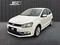 Occasion VW Polo LOUNGE 60 ch (44 kW) 2015 Blanc Berline