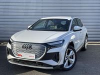Occasion Audi Q4 e-tron S-Line 150 kW (204 ch) 2023 Blanc glacier métallisé SUV