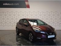Occasion Nissan Micra Tekna 100 ch (73 kW) 2020 Rouge fonce Citadine