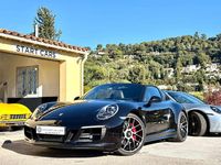 Occasion Porsche 911 Targa 4 450 ch (330 kW) 2018 Noir Cabriolet