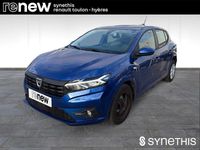 Occasion Dacia Sandero Comfort 2022 Bleu Citadine
