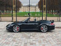 occasion Porsche 997 Turbo Cabriolet PDK - Basalt Black Piwis OK