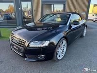 Occasion Audi A5 Cabriolet S-Line 212 ch (155 kW) 2010 Noir Cabriolet