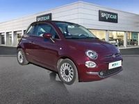Occasion Fiat 500 Lounge 69 ch (50 kW) 2018 Coloris métal opéra bordeaux Berline
