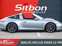 occasion Porsche 911 Targa 4S 991 3.8 400 Pdk + 25ke D\'options | Faible Kmtrage
