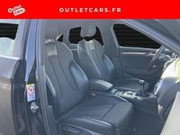 Occasion Audi A3 S-Line 150 ch (110 kW) 2018 Noir brillant Berline