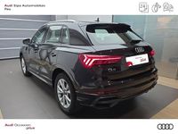 Occasion Audi Q3 S-Line 150 ch (110 kW) 2022 Noir mythe métallisé SUV
