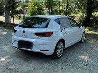 Occasion Seat Leon 110 ch (80 kW) 2018 Blanc Berline