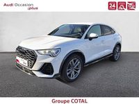Occasion Audi Q3 Sportback S-Line 150 ch (110 kW) 2022 Blanc glacier métallisé SUV
