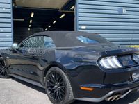 occasion Ford Mustang GT convertible 450ch bva10 cabriolet full black 1e main malu