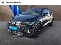 Occasion VW T-Roc Cabriolet R-line 150 ch (110 kW) 2022 Noir intense nacrée, capote noire Cabriolet