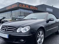 Occasion Mercedes CLK500 Avantgarde 389 ch (286 kW) 2007 Noir Cabriolet
