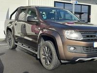 Occasion VW Amarok Trendline 179 ch (131 kW) 2014 Brun Pick-up