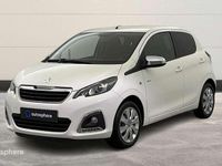 Occasion Peugeot 108 Style 73 ch (53 kW) 2020 Blanc Citadine