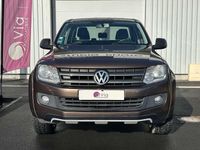 Occasion VW Amarok Trendline 179 ch (131 kW) 2014 Brun Pick-up