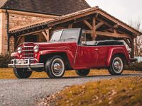 Occasion Jeep Willys 92 ch (67 kW) 1950 Rouge Cabriolet