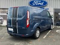 Occasion Ford Transit Custom Limited 2023 Bleu azur métallisé Berline