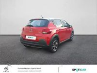 Occasion Citroën C3 PureTech 2019 Rouge rubi  noir onyx Berline