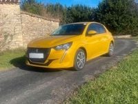 Occasion Peugeot 208 Active 101 ch (74 kW) 2020 Jaune Citadine