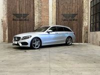 occasion Mercedes C200 d*AUT*BREAK*AMG-LINE*AIRCO*NAVI*PDC*LED*FULL*