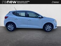 Occasion Dacia Sandero Expression 92 ch (67 kW) 2023 Blanc Citadine