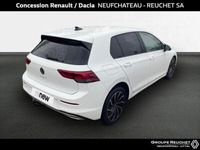 Occasion VW Golf VIII 130 ch (95 kW) 2020 Blanc Berline