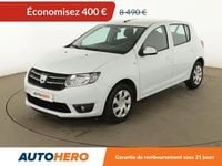 Occasion Dacia Sandero Lauréate 73 ch (53 kW) 2016 Blanc Citadine