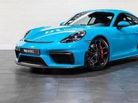 Occasion Porsche 718 Cayman GT4 Chrono 421 ch (309 kW) 2019 Bleu Coupé