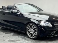 Occasion Mercedes C220 AMG line 194 ch (142 kW) 2021 Noir Cabriolet