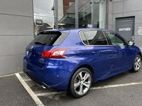 Occasion Peugeot 308 GT-line 131 ch (96 kW) 2015 Bleu Citadine