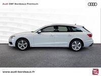 Occasion Audi A4 Design 136 ch (100 kW) 2021 Blanc glacier métallisé Break