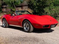 Occasion Chevrolet Corvette Stingray 254 ch (186 kW) 1975 Rouge Cabriolet