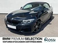 Occasion BMW 218 M Sport 2019 Saphirschwarz Cabriolet