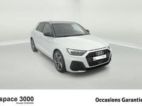 Occasion Audi A1 Sportback S-line plus 116 ch (85 kW) 2025 Blanc glacier métallisé noir mythe métallisé Citadine