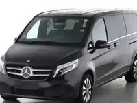 occasion Mercedes V300 Classe4m Avantgarde Extralong 8p Noir Full Cuir Noir Attelage 1èrem Garantie 12 Mois Prémium Tva Récupérable