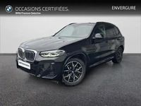 Occasion BMW X3 M Sport 30 ch (22 kW) 2022 Saphirschwarz métallisé SUV