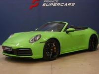 Occasion Porsche 911 Carrera 4S Cabriolet 450 ch (330 kW) 2019 Vert Cabriolet