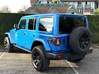 Occasion Jeep Wrangler Sahara 276 ch (202 kW) 2024 Bleu SUV