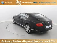 Occasion Bentley Continental GT 506 ch (372 kW) 2013 Noir Berline