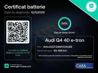 Occasion Audi Q4 e-tron S-Line 150 kW (204 ch) 2022 Argent SUV