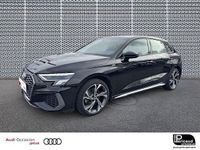 Occasion Audi A3 S-Line 150 ch (110 kW) 2021 Noir mythic métallisé Berline