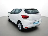 Occasion Dacia Sandero 2022 Blanc glacier Berline