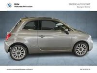 Occasion Fiat 500 Lounge 69 ch (50 kW) 2019 Coloris métal groove metal grey Berline