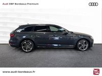 Occasion Audi A4 S-Line 150 ch (110 kW) 2019 Gris manhattan métallisé Break